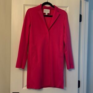 Hot Pink Carolina Belle Montreal Long Duster Jacket - Size XS